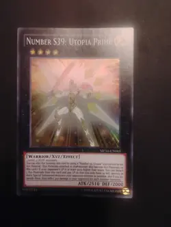| Yugioh Number S39: Utopia Prime MP16-EN043 Super Rare HP 🔥 | - Image 1