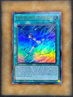 Yugioh Mikanko Water Arabesque AMDE-EN032 Ultra Rare 1st Ed NM - Image 1