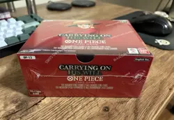 One Piece Carrying On His Will OP-13 English Booster Box Factory Sealed - Bandai - Image 2