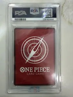 2025 ONE PIECE PROMOS PSA MAGAZINE EXCLUSIVE #001 SHANKS PSA 10 - Image 2