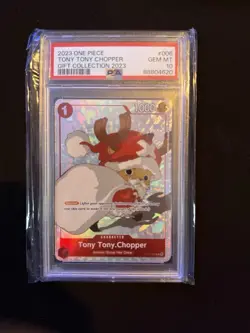 PSA 10 Tony Tony Chopper Gift Collection 2023 - One Piece Promotion Card (OP-PR) - Image 1