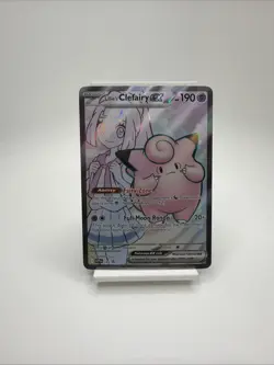 Pokemon TCG Lillie's Clefairy ex 195 Sv: Scarlet & Violet Promo Cards Holo - Image 1