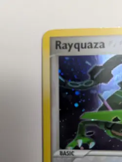 Rayquaza EX Deoxys Holo Rare SWIRL 22/107 Pokemon Cards TCG - LP - Image 3