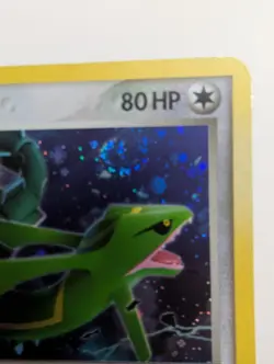 Rayquaza EX Deoxys Holo Rare SWIRL 22/107 Pokemon Cards TCG - LP - Image 4