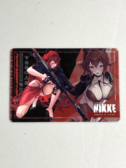Red Hood - Goddess of Victory: Nikke Silver Plastic Card - Image 1