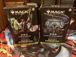 *Opened Edge of Eternities Commander Decks*Magic, No Sample Packs. Sealed Decks - Image 1