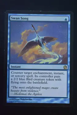 Magic The Gathering MTG SWAN SONG Theros LP Lightly Played - Image 1