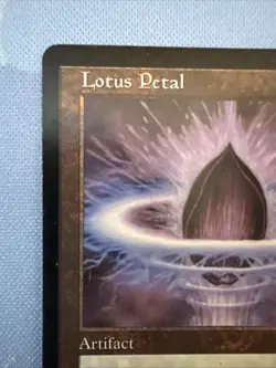 Lotus Petal - Tempest - Magic The Gathering - Vintage 1997 - Image 2