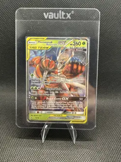 Pokemon Pheromosa & Buzzwole GX TAG TEAM SM-Unbroken Bonds 12/214 NM/MT - Image 1