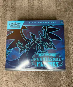 Pokemon Mega Evolution Phantasmal Flames Elite Trainer Box ETB Lot Of 2 *Tear* - Image 2