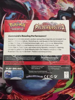 Pokemon TCG - Scarlet & Violet Paldea Evolved Booster Box - Sealed / Rip In Seal - Image 3