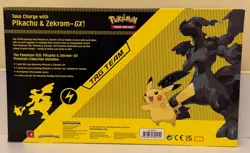 POKEMON TCG PIKACHU ZEKROM GX TAG TEAM PREMIUM COLLECTION GAMESTOP EXCLUSIVE - Image 2