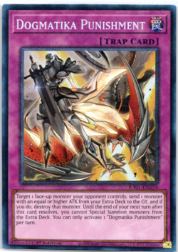 Dogmatika Punishment - RA01-EN076 - Collector's Rare - 1st Edition Yugioh - Image 1
