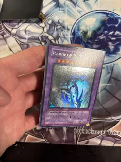 Yugioh Rainbow Neos - PTDN-EN044 - Ghost Rare - 1st Edition VLP (WNU) - Image 5