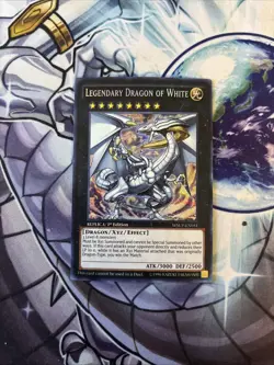 Legendary Dragon Of White Secret Rare 1St Edition WSUP-EN051 Yugioh VLP (WNU) - Image 1