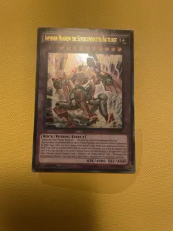 Yugioh Imperion Magnum the Superconductive Battlebot SDMY-EN041 Ultra 1st Ed NM - Image 1