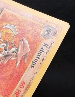 Vintage 1999 Kabutops 9/62 Fossil Set Pokemon Wotc Card LP - Image 3
