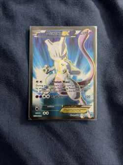 Pokemon TCG Mewtwo EX Holo Full Art Ultra Rare Card 157/162 - Image 1