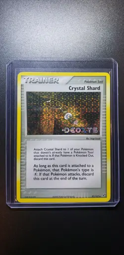 Pokemon EX Deoxys Crystal Shard Trainer Card HOLO 85/107 NM-MT!!! - Image 1