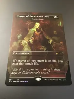 MTG Secret Lair #206 Hunger of the Ancient One borderless foil NM - Image 1