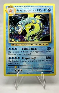 Pokemon TCG Gyarados XY Evolutions 34/108 HOLO Rare - Image 1
