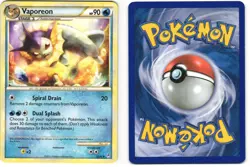 Vaporeon Uncommon Pokemon TCG Call of Legends 52/95 LP - Image 3