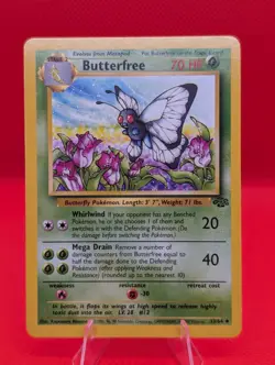 Butterfree 33/64 Jungle Regular Pokemon TCG LP - Image 1