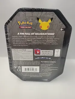 Pokemon TCG Lance’s Charizard V Celebration Tin. 25th Anniversary Factory Sealed - Image 2