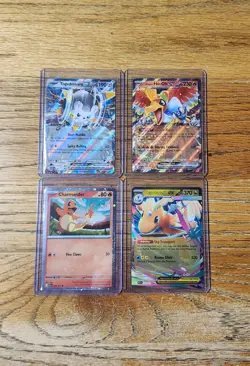 Pokemon TCG Ascended Heroes Mega Dragonite EX 152/217 4 Lot - Image 1
