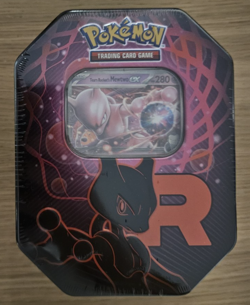 Team Rocket Tin Mewtwo Variant with SVP 216 Promo - Sealed - Pokemon TCG - Image 2
