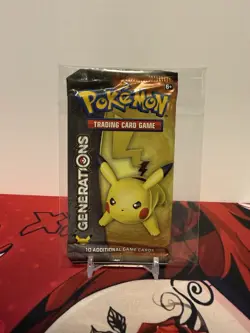 Pokemon Generations Sealed Pikachu Booster Pack - Image 1