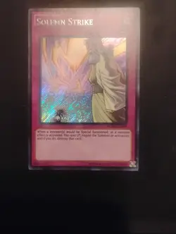 Yugioh! MP Solemn Strike - BOSH-EN079 - Secret Rare - Unlimited Edition Moderate - Image 1