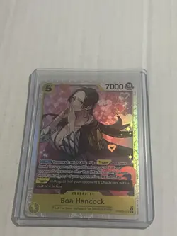 One Piece The Azure Sea’s Seven Boa Hancock PRB02-017 SR English - Image 1