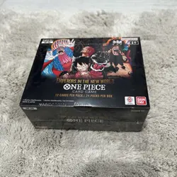 ONE PIECE EMPERORS IN THE NEW WORLD ENGLISH BOOSTER BOX OP-09 New Sealed - Image 1