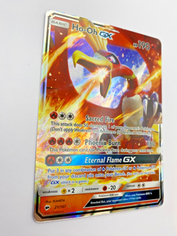 Pokemon Card - Ho-Oh GX 21/147 S&M Burning Shadows *NM* Rare Holo GX - Image 4