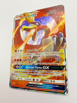 Pokemon Card - Ho-Oh GX 21/147 S&M Burning Shadows *NM* Rare Holo GX - Image 5