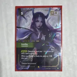 Irelia, Fervent OVERNUMBERED Card - Riftbound Spiritforged (225/221) ENGLISH - Image 1
