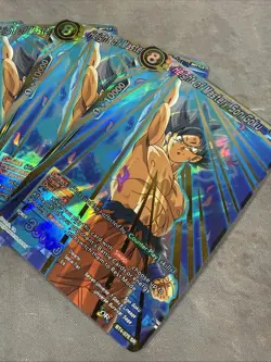 5X Height of Mastery Son Goku Dragon Ball Super Card Game BT4-075 Super Rare SR - Image 2