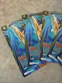5X Height of Mastery Son Goku Dragon Ball Super Card Game BT4-075 Super Rare SR - Image 3