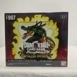 Dragon Ball Super Card Game Fusion World Wish For Shenron Booster Box FB07 NEW - Image 1