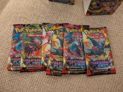 Pokemon Phantasmal Flames Booster Bundle Box #OPENED PACKS# 59 CARDS AND CODES - Image 4