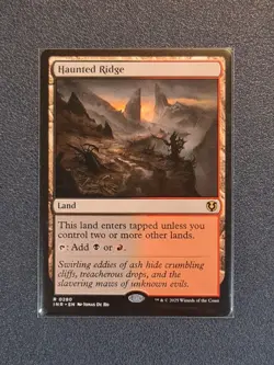 MTG Haunted Ridge - Innistrad Remastered - INR - Near Mint+ - Image 1