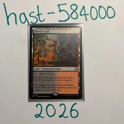 Blood Crypt 0262 - ECL - Lorwyn Eclipsed - MTG - NM - Regular - Image 1