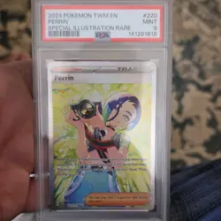 Pokemon Perrin 220/167 Special Illustration Rare Holo PSA 9 - Image 1
