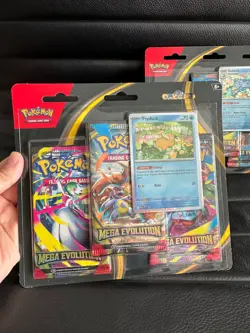 2x Pokemon Mega Evolution Triple Blister Packs (Golduck & Psyduck) - Sealed - Image 3
