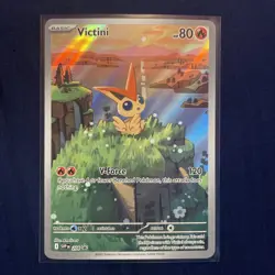 Victini SVP 208 Illustration Rare Black Star Promo Black & White Pokemon TCG - Image 3