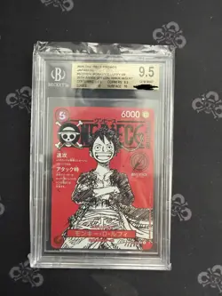 One Piece Monkey D. Luffy ST21-014 Magazine Promo BGS 9.5 - Image 1