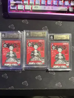 One Piece Monkey D. Luffy ST21-014 Magazine Promo BGS 9.5 - Image 2