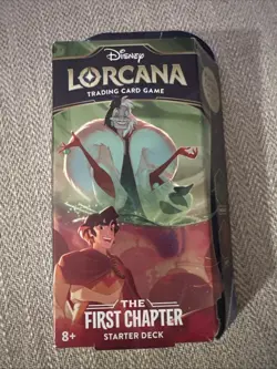 Disney LORCANA The First Chapter Starter Deck - Emerald 💚and Ruby ❤ SEALED 4050368981707 - Image 1