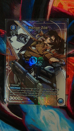 Hange Zoe (003) (U*) - UE10BT: Attack on Titan (UE10BT) - Union Arena - Image 1